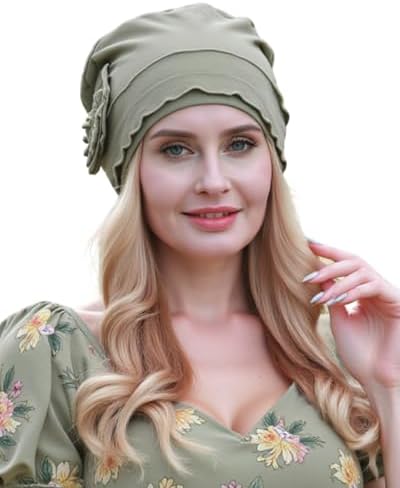 osvyo Chemo Headwear Turban Cap for Women - Cancer Beanie Hair Loss Sealed Packaging - Image 7