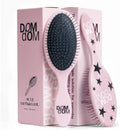 Dom Dom Detangling Brush, Dry & Wet Detangler, All Hair Types, Pink Stars by DomDomHair