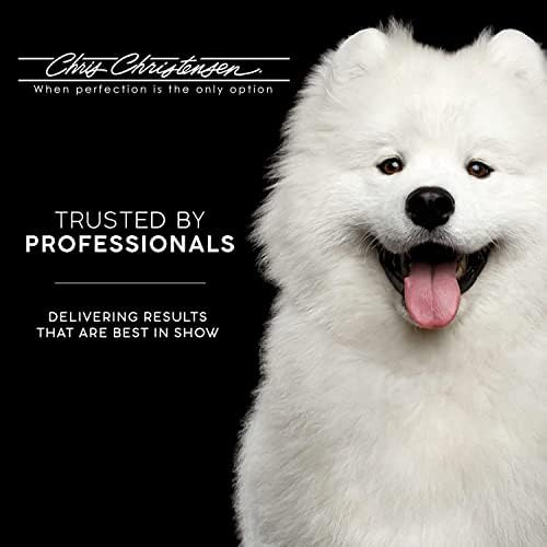 Chris Christensen Karben II Slicker Brush for Dogs, Groom Like a Professional, Ideal For All Coat Types, Remove Shedding Coat, Tangles and Dead Undercoat, 17 mm Stainless Steel Pins, Small - Image 6