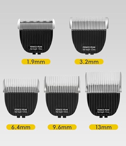 5FC Pet Clipper Replacement Blade for P60 & P300, Detachable 440C Stainless Steel Fixed Blade & Titanium-Plated Ceramic Moving Blade, 6.4mm (1/4") - Image 7