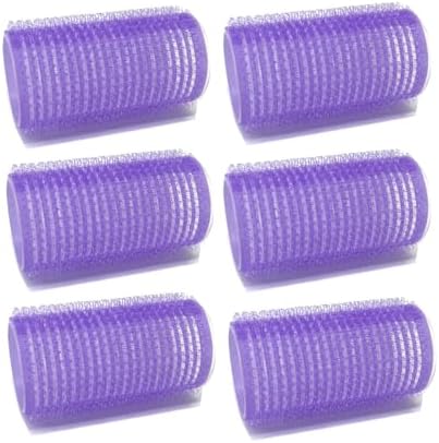 Small Self-Grip Hair Curlers Rollers for Salon & Home Styling, 6-Piece Set - Image 4