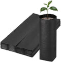 Fabric Grow Bags - 7x13.8 inches Breathable Black Seed Starter Plant Grow Bags for Seedling Pots, Nursery Pots for Plants, 50pcs by ENPOINT