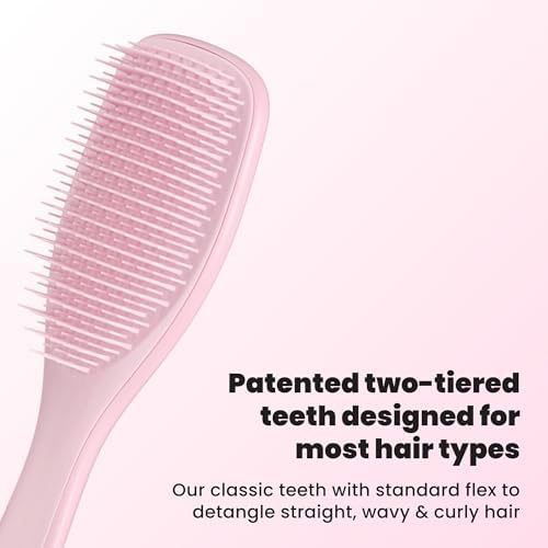 Tangle Teezer Ultimate Detangler Brush, Straight to Wavy, Millennial Pink - Image 3
