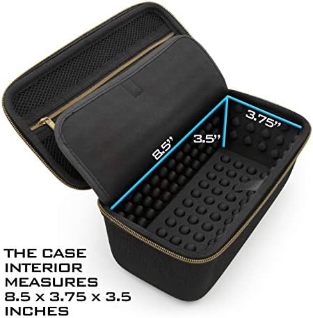 CASEMATIX Hair Clipper Barber Case Holds Clippers, Hair Buzzers, Trimmers, T Finisher Liner - Travel Case For Clippers, Stylist and Hair Cutting Supplies - Image 5