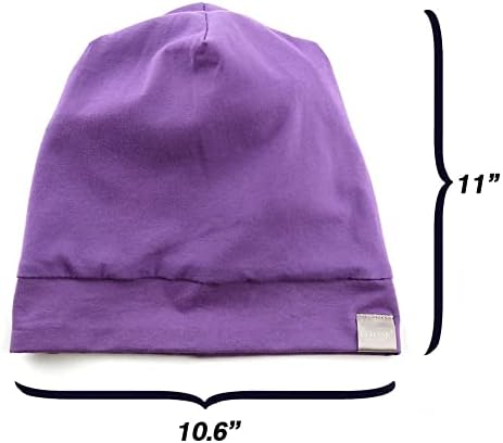 Kids Beanie Sleep Hats Bonnet for Child Natural Curly Frizzy Hair - Image 3