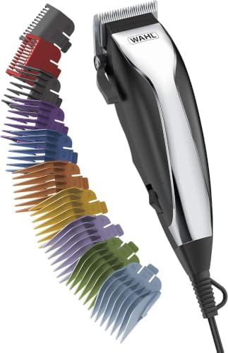 Wahl Home Haircutting Corded Clipper Kit with Adjustable Taper Lever,and 10 Color Coded Guards for Easy Clipping & Trimming - Model 79722,(Pack of 6) by Wahl