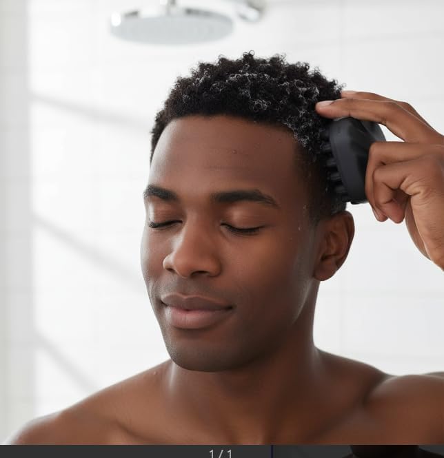 Luxury Rubber Curling Hair Brush - Premium Twist Tool for Afro Hair，Quick & Easy Styling，Washable Twist Styling Tool for Curly, Black (Small) by HUZJKD