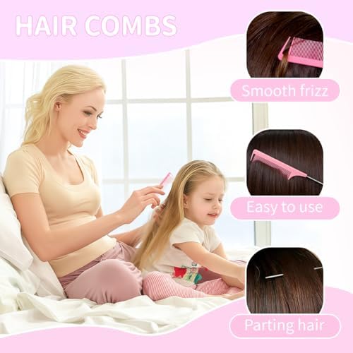 900 PCS Colorful Hair Ties for Girls Hair Accessories Set - Image 7