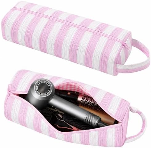 Quilted Hair Tools Travel Case for Dyson Airwrap and Styling Tools by Canumer