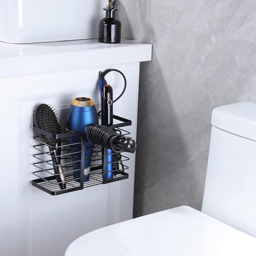 YIGII Hair Dryer Holder/Hair Tool Organizer Wall Mount - Metal Wire Bathroom Blow Dryer Holder Hair Styling Hot Tools Organizer for Flat Iron, Curling Wand, Straightener, Electric Shaver - Image 4