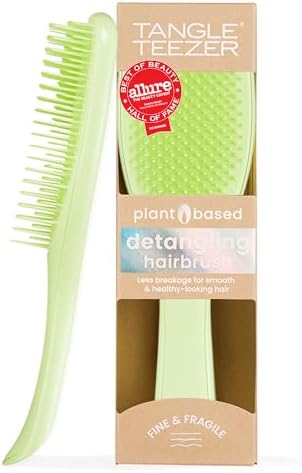 Tangle Teezer Plant-Based Ultimate Detangler Brush for Fine Hair, Green by TangleTeezer