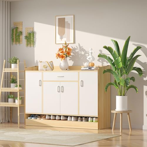3-Pack Wood Plant Stands Indoor, Single Plant Stand for 6-12 Inch Pots, Mid-Century Modern Plant Stool, Tall Plant Stand for Large Plants for Living Room, Balcony, Office (Light Brown - Image 5