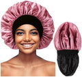 Bonnet for Men Satin Hair Bonnet for Sleeping Women Silk Hair Sleep Cap by Himoswis