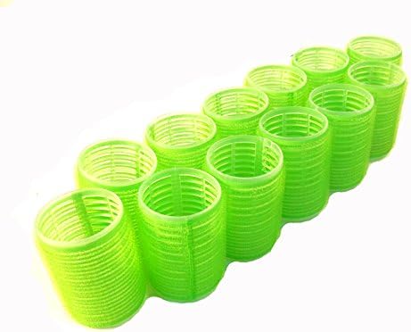 Set of 12 x X-Large Size (1-3/4” Diameter) Self Grip Hair Rollers Pro Salon Hairdressing Curlers - Image 3