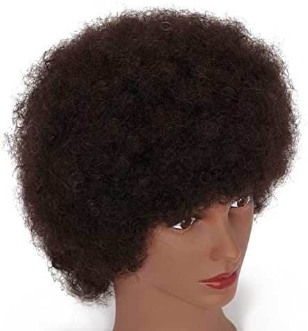 Hairingrid Mannequin Head African American with 100% Human Hair Manikin - Image 3
