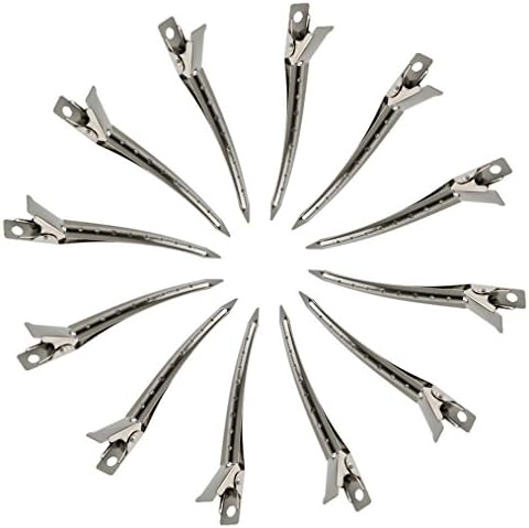 Bantoye 24 Packs Duck Bill Clips 3.35 Inch Metal Alligator Clip, Silver - Image 3