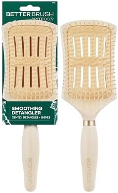 EcoTools Better Brush Smooth Paddle Brush, 1 Count by EcoTools