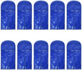 10 Pieces Wig Hair Extension Storage Bag, Dust-Proof Wigs Pouch Organizer Protect for Professional Hair Extensions with Nylon Wig Caps(Dark Blue) by Unknown
