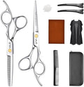 ULG Hair Cutting Scissors Set, 8 PCS Professional Stainless Steel by ULG