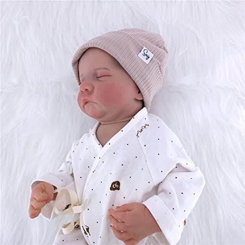 Jersey Beanie Hat for Newborn Baby Boys Girls Silky Satin Lined Hats Bonnet Toddler Infant Little Kids Beanies Caps - Image 4