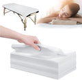 31" x 71" Disposable Bed Sheets for Massage Table Waterproof Massage Table Sheet Soft Non Woven Fabric SPA Bed Cover Breathable for Massage Beauty Tattoos 50PCS (White) by XATUMO