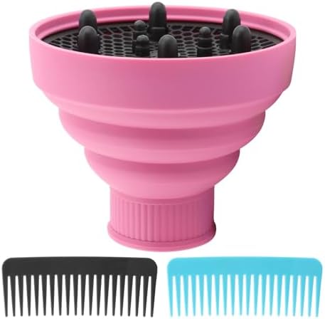 Collapsible Hair Dryer Diffuser for Nozzle 1.57 to 1.96 inches by Unknown