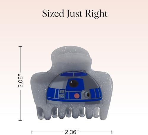 Kitsch x Star Wars Medium Hair Clip for Women - R2-D2, 1pc - Image 5