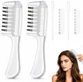 2Pcs Scalp Essential Oil Applicator,Scalp Massaging Brush Applicator,Hair Care Oils,Scalps Oil Applicator for Hair Growth Care,Fast Regrowth & Strengthens Hairs Roots (B) by Unknown