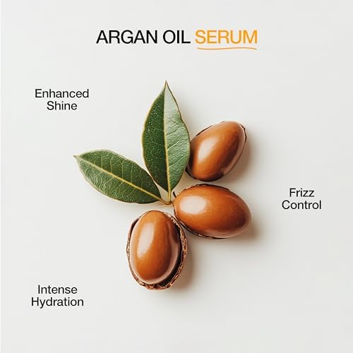 GK HAIR Oil For Curly hair- Organic Argan Oil for Dry, Damaged Hair - Frizz Control Serum Upto 72 hours - Best For repair, Shine & Smoothening Pack of 2 (3.4 Oz) - Image 3
