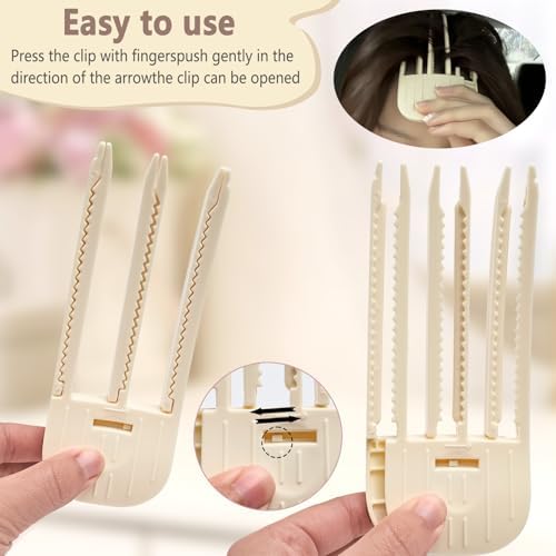 2-Pack Hair Volume Clip, Root Clips for Curly Hair Volume Lift - Image 3