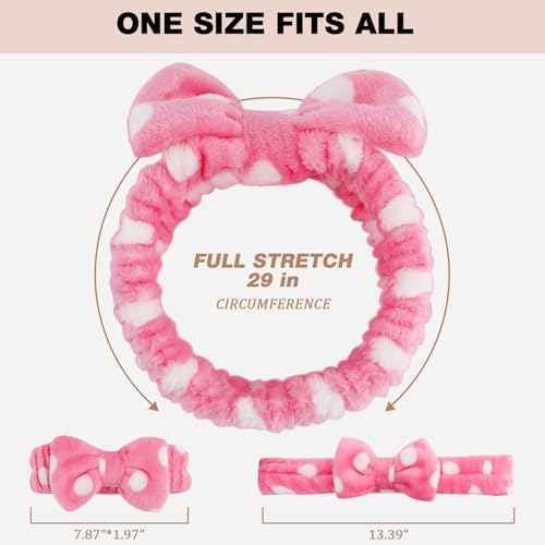 YOOVR 8pcs Spa Headband, Christmas Stocking Stuffers for Teen Girls Women - Image 2