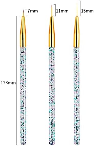Artdone 31pcs Nail Art Brushes Tools Set Dotting Tools for Gel Polish - Image 5
