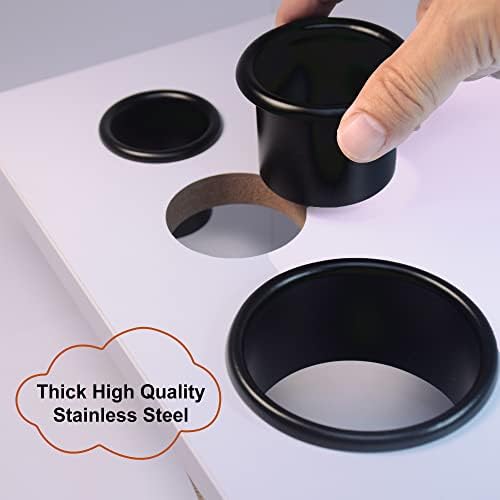 Hair Styling Tools Station Organizer Holder for Dryer, Curling Iron and Accessories, 3inch, 2inch and 1.5inch Open End (Black) - Image 3