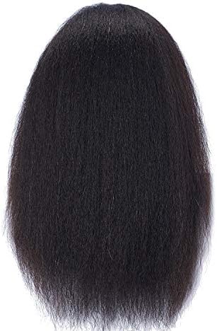 Mannequin Head 100 Afro Real Hair Hairdresser 16inch - Image 5