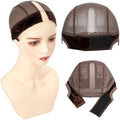Wig Caps for Women Wig Cap with Grip Band for Keeping Wigs in Place Glueless Wig Grip Cap with T-part Transparent Lace Caps Non-Slip Adjustable Wig Caps Elastic Headband (Brown) by Unknown