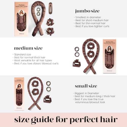 Small Size Heatless Hair Curler for tighter, more defined curls - Image 7