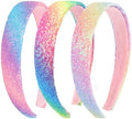 Headbands for Girls, 3 Pack Sparkly Glitter Toddler Girls Headbands by Uintoon