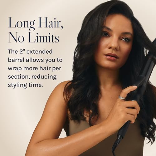 Bio Ionic Long Barrel Curling Iron, Moisture Heat Technology & NanoIonic MX - Image 2