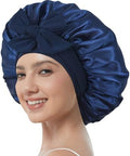 Satin Bonnet with Tie, Silk Hair Bonnets for Women for Sleeping by Simapu
