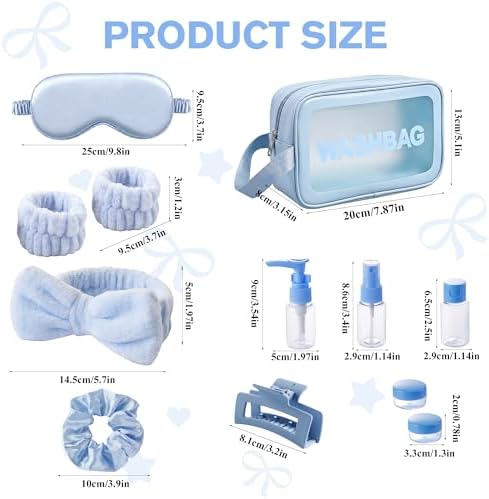12Pcs Makeup Headbands for Women, Skin Care Kit, Skin Care Headband - Image 2