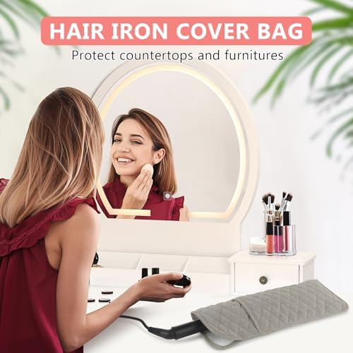 Heat Resistant Hair Tools Organizer Cover Bag(13.8" x 5.5") - Image 2