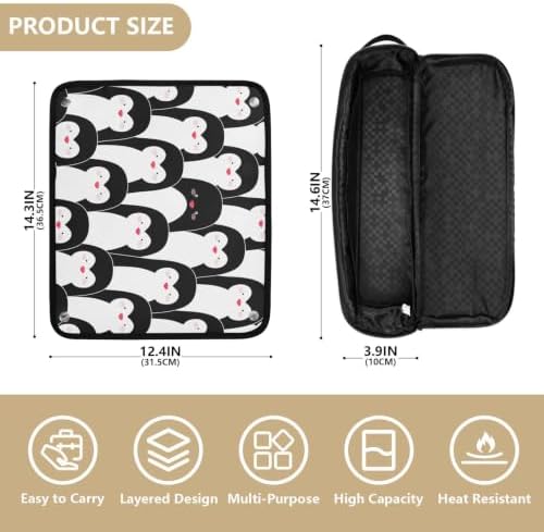 Yuiboo Hair Straightener Travel Bag with Heat Resistant Mat - Image 4
