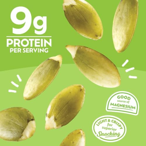 Go Raw Organic Sprouted Pumpkin Seeds - Sea Salted Pepita Snack - Image 3