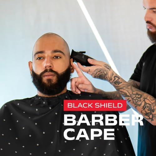Barber Strong The Barber Cape Haircut Cover for Men, Hair Repelling and Static-Reducing Material, Water Resistant Fabric - Image 2