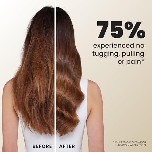 Tangle Teezer Ultimate Detangler Mini Hair Brush, Oat Cream - Image 6