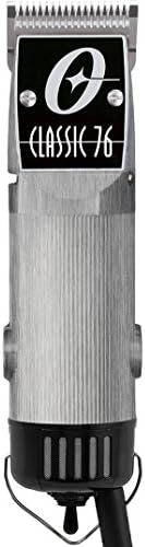Oster Classic 76 Hair Clipper Professional Pro Salon Brushed Aluminum Color by Oster