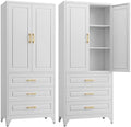 SteeLoong 75" Metal Storage Cabinet with Doors and 2 Adjustable Shelves by Steeloong