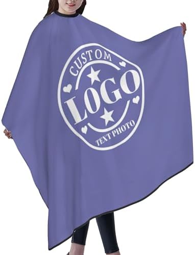 Custom Barber Cape Customized Haircut Capes Logo Text Photo Salon Hairdressing Apron for Home and Barbershop - Image 3