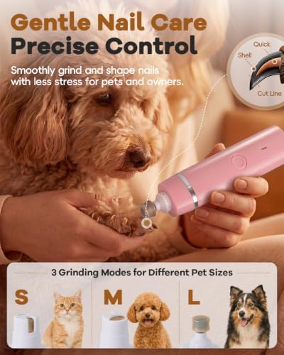 Veeconn 4 in 1 Dog Clippers Grooming Kit with Paw Hair Trimmer for Cat Pet - Image 5