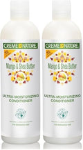 Creme of Nature Conditioner with Mango & Shea Butter, Ultra Moisturizing for Dry Dehydrated Hair, 12 Fl Oz (Pack of 2) by CremeofNature